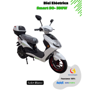 Bicicleta Eléctrica Smart SO 350W PLOMO
