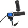 Acelerador con indicador de carga y switch| Bicicletas Motos Eléctricas
